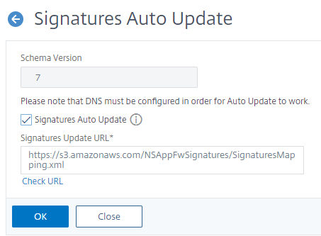 自定义签名自动更新文件的位置url