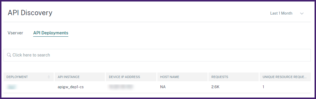 API-Erkennung - API-Bereitstellung