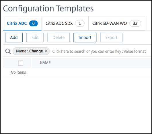 Modèle de configuration