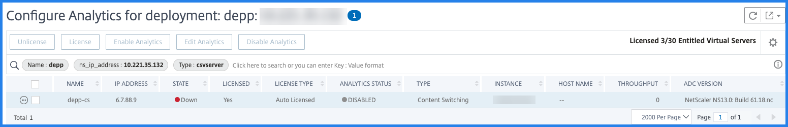 Konfigurieren von Analysen für eine API-Bereitstellung