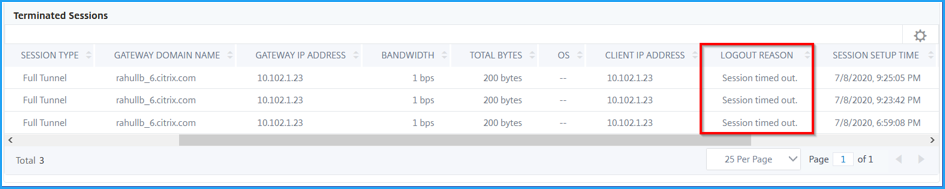 Gateway Insight 注销会话