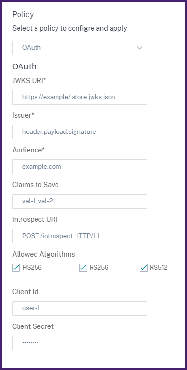 JWT authentication