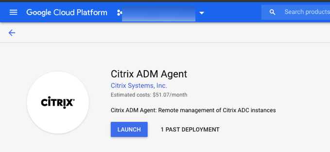 Inicie el agente Citrix ADM