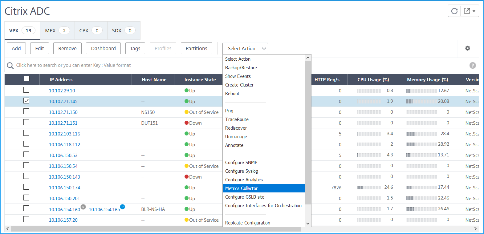 Metrics-collector