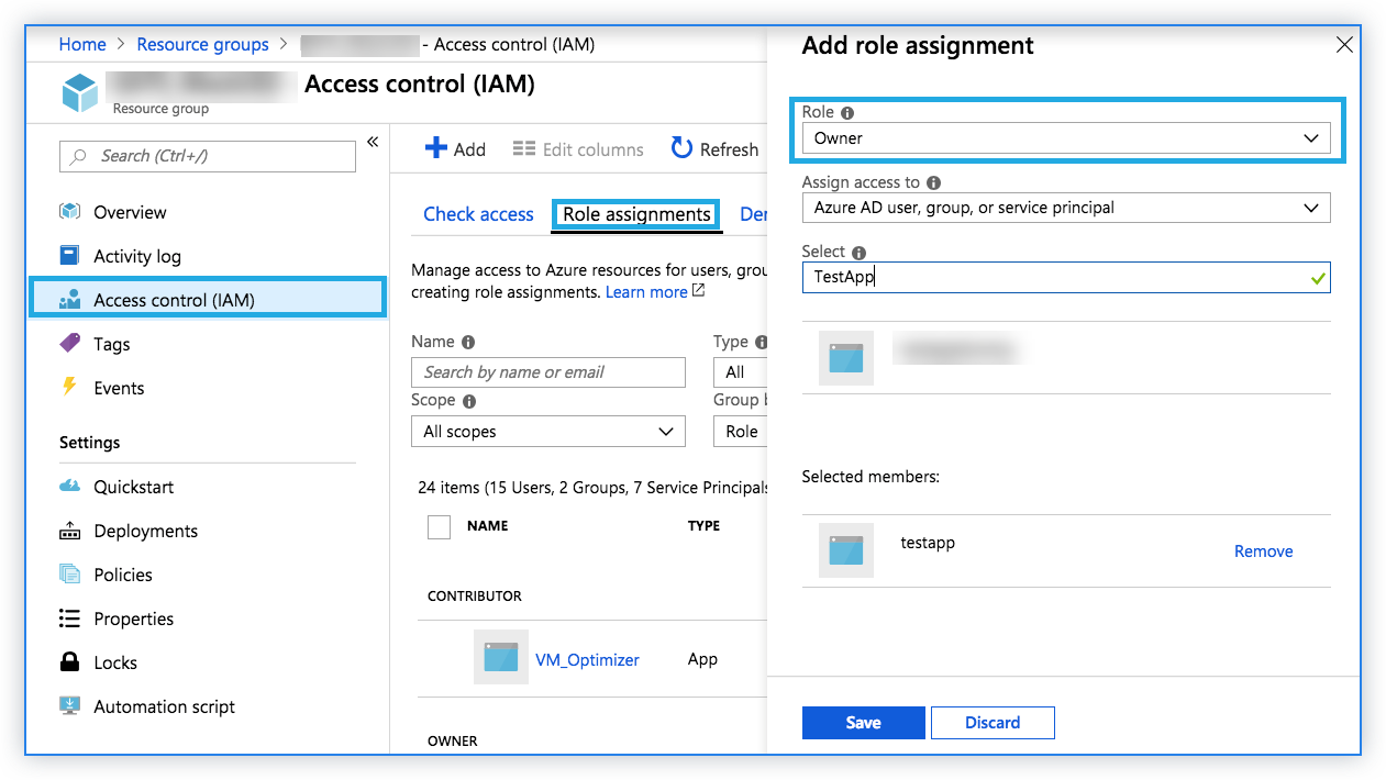 Attribuer une autoisation de rôle丹斯微软Azure