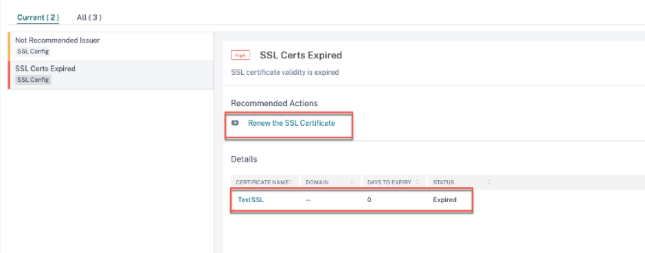 Überprüfen Sie das SSL-Zertifikat und verlängern Sie