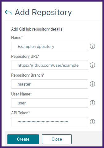 Fügen Sie ein GitHub-Repository hinzu