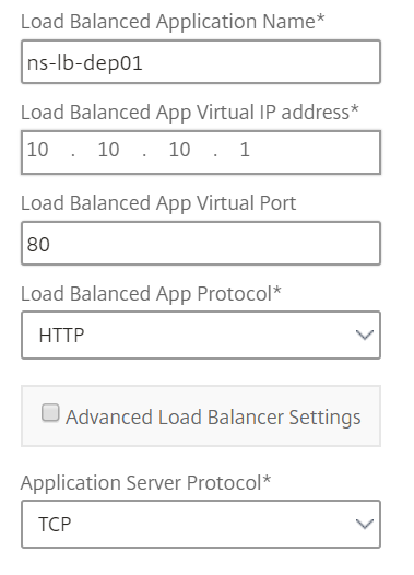 Crear configuración de equilibrio de carga con la configuración del firewall de aplicaciones