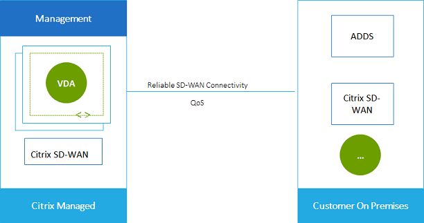 Caso de implementación con Citrix SD-WAN y la red local del cliente