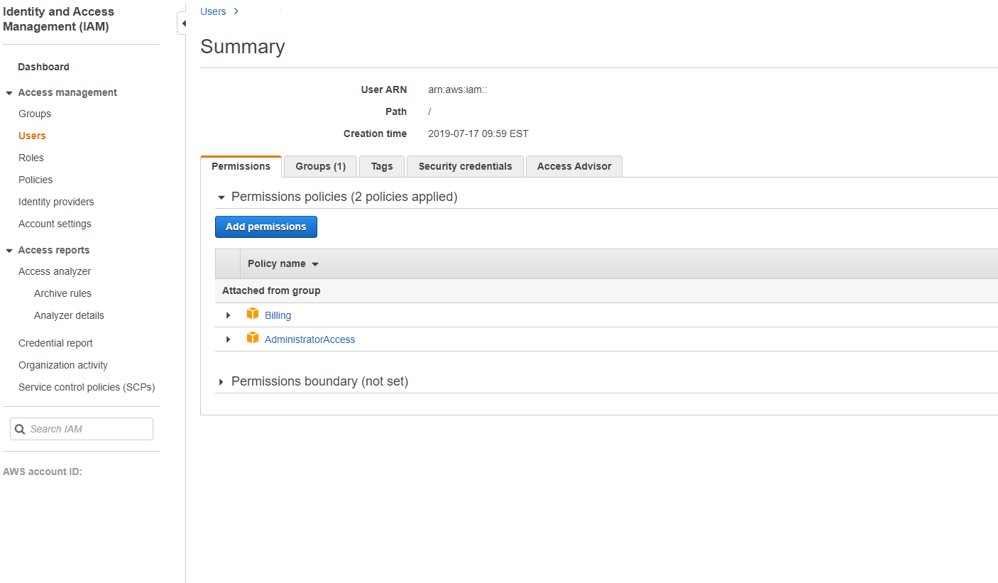 Identity and Access Management (IAM)