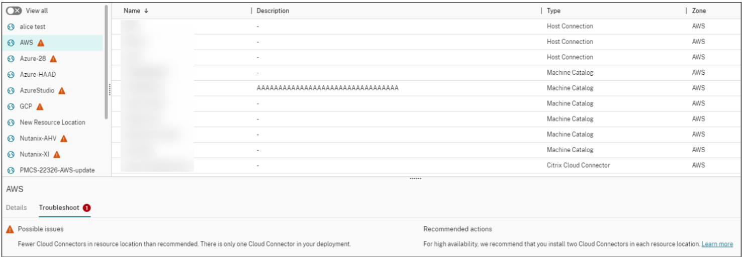 Troubleshooting example