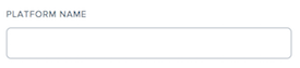 Nom de la plateforme