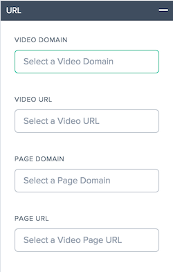 Filtros de URL de vídeo