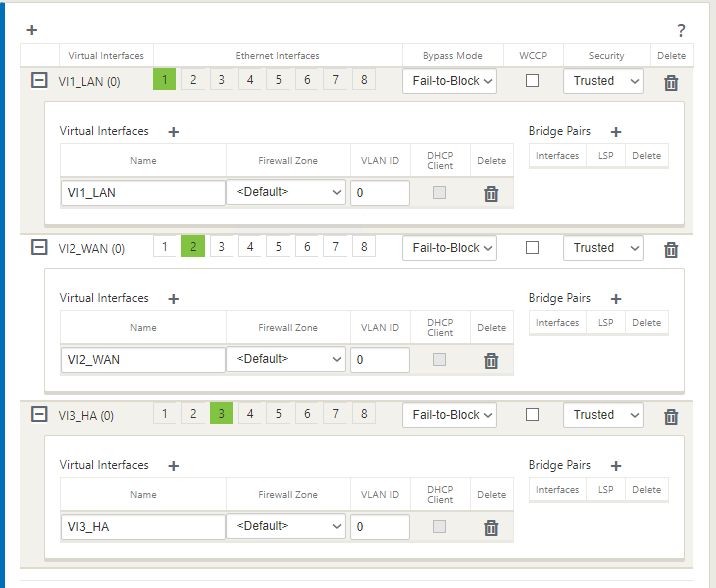 Groupe d'interfaces Azure