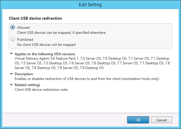 Abbildung: Client-USB-Gerateumleitung