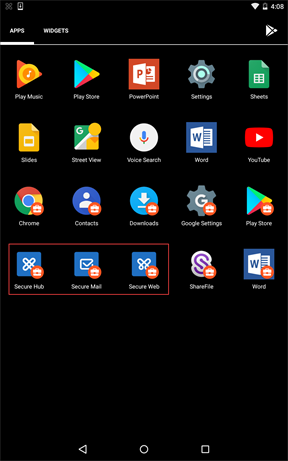 Image de l'icône Android Enterprise