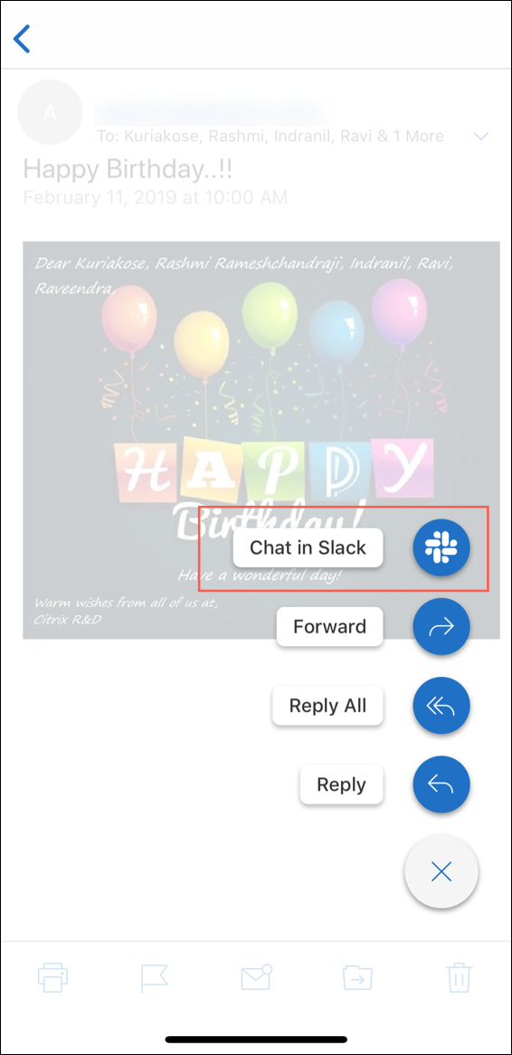 Chatear en Slack