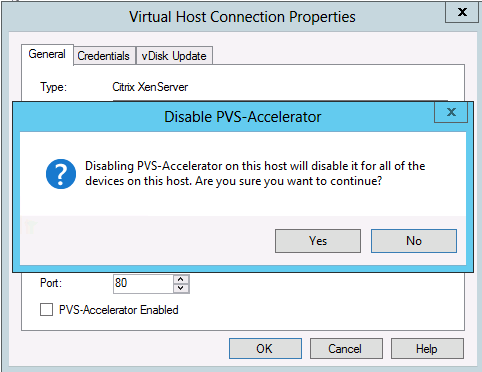 Disable PVS-Accelerator warning dialog