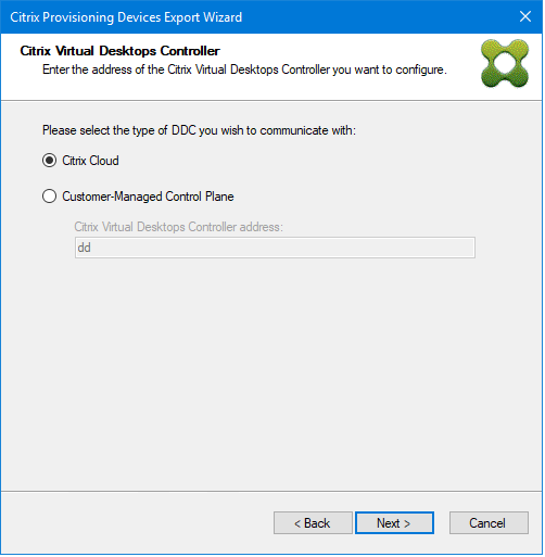 Citrix Cloud DDC Citrix Virtual Apps and Desktops-Setupassistent