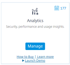 Analyticsタイル