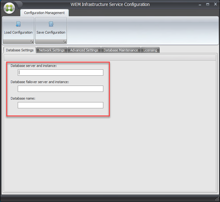 Servicios de infraestructura de configuración