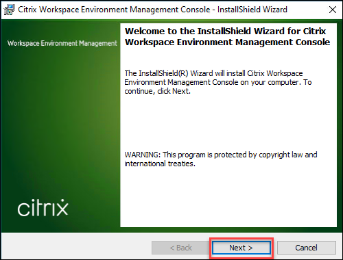 Install Administration Console