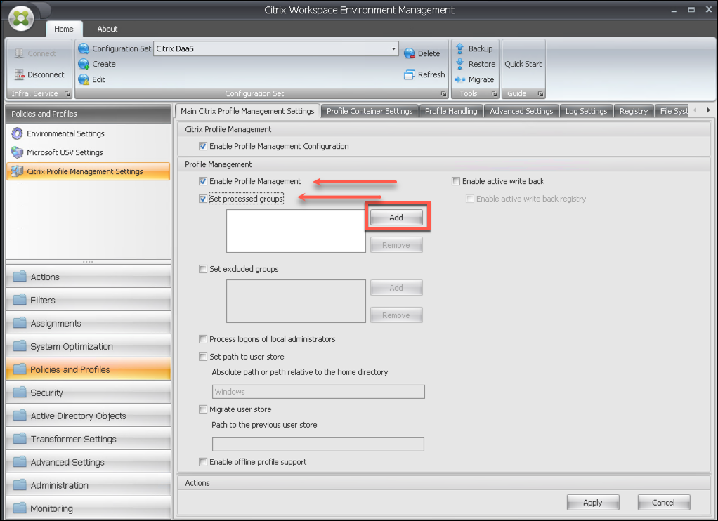 Install Administration Console