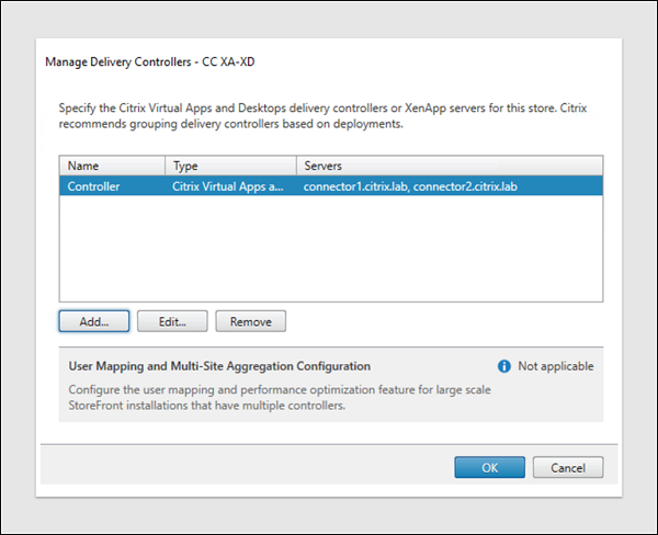 Actualizar el FQDN de Cloud Connector en el campo