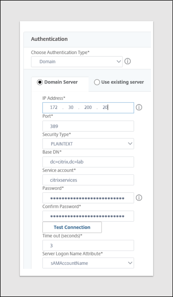 Details zu Active Directory-Domänen