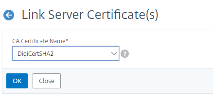 Certificate-Linked