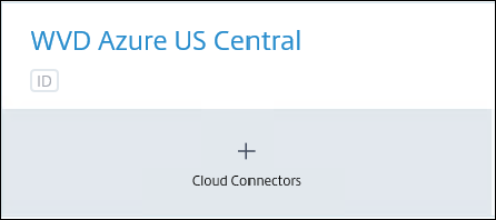 Resource Location - + Cloud Connector