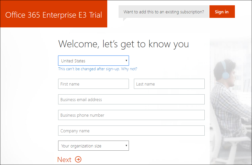 O365 enrollment