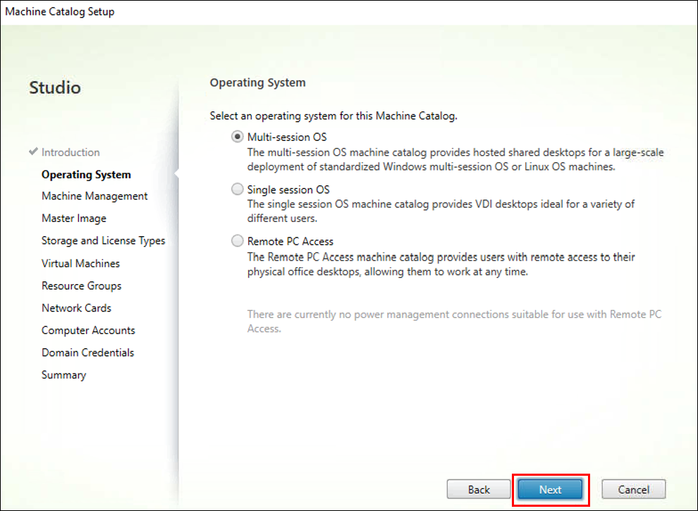 Catalog and DG - Multi Session OS