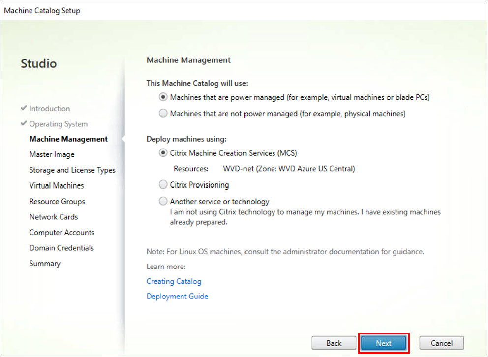 Catalog and DG - Power Mgmt & MCS