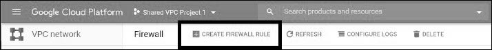 Crear regla de firewall