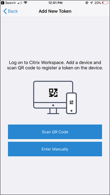 Native OTP-Registrierung