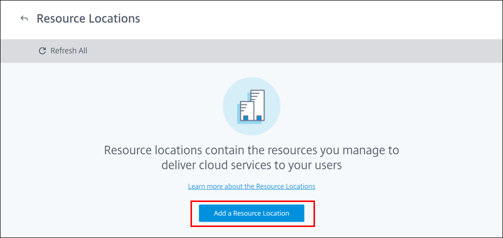 Citrix DaaS - Add Resource Location