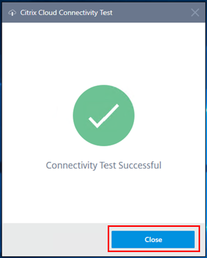 Citrix DaaS - Citrix Cloud connectivity check