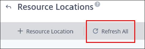 Citrix DaaS - Refresh resource locations
