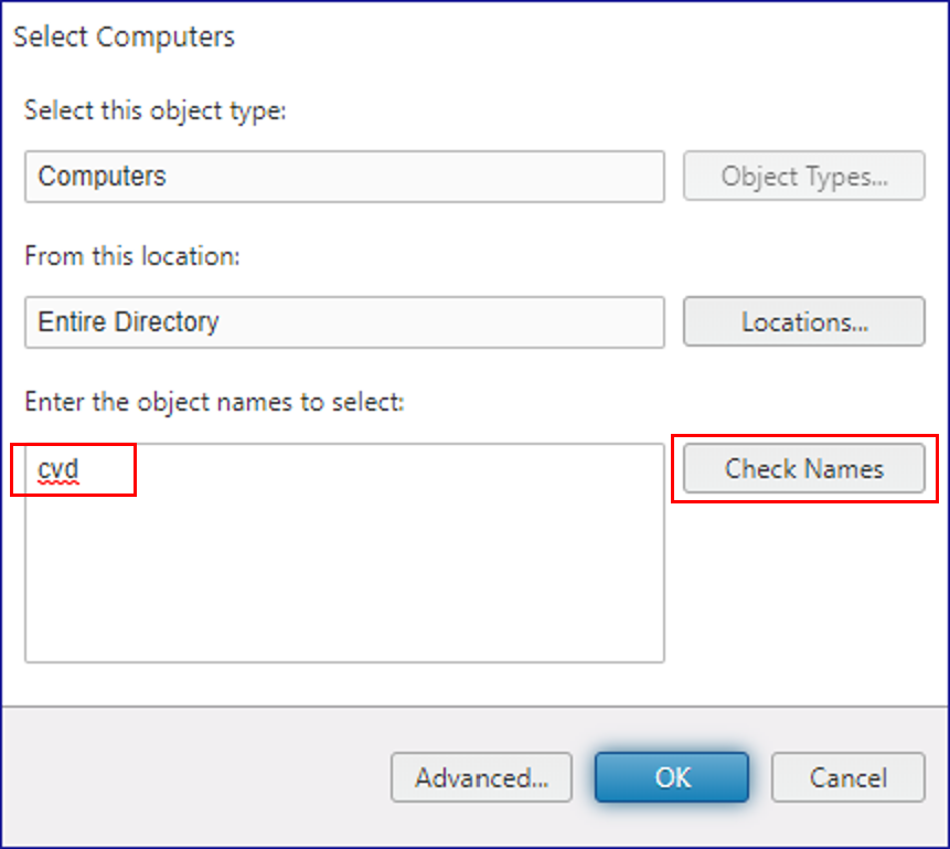 Citrix DaaS - Search for machine host name