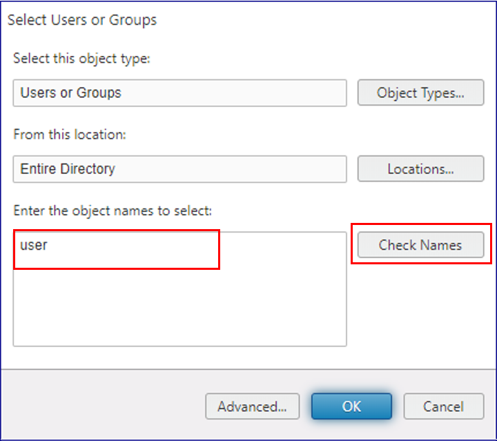 Citrix DaaS - Select users or groups to be added