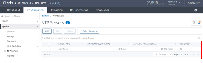 Configurer le service NTP