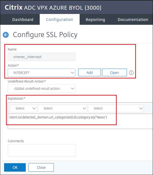 SSL Intercept erstellen