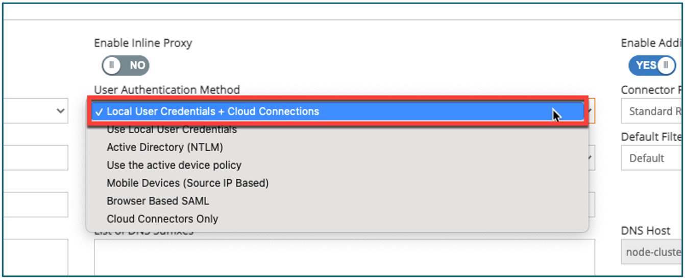 MANDATAIRE ET AUTH DE MISE EN CACHE Citrix SIA