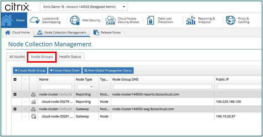 2 . Citrix SIA NODE