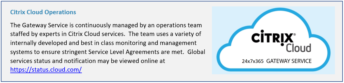 Citrix Cloud Operations