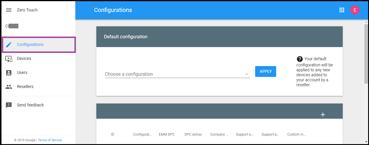 Portal für die Zero-Touch-Registrierung