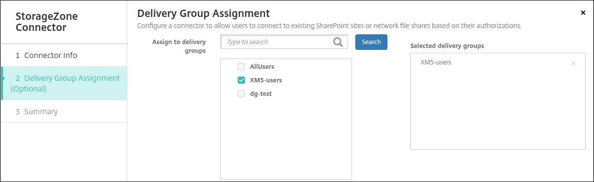 Configuración de Citrix Content Collaboration