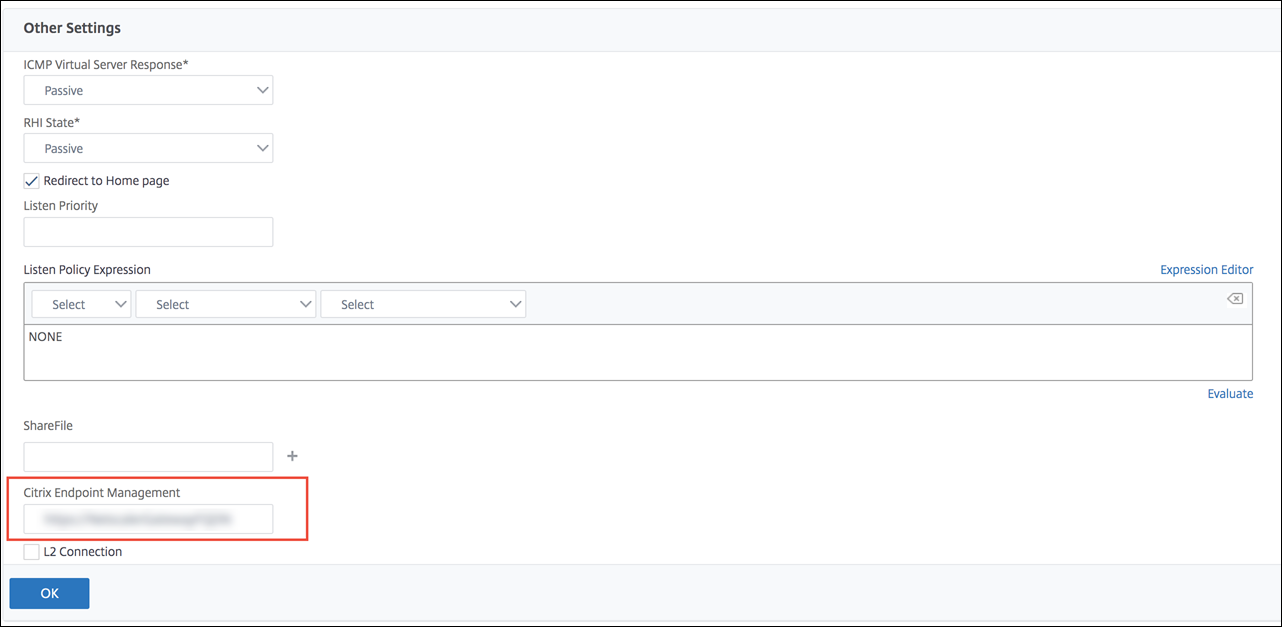 Citrix ADC-Fenster