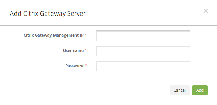 Citrix Gateway-Konnektivitätsprüfung